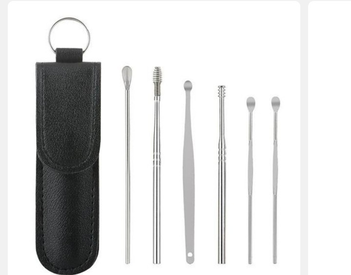 6PCS REUSABLE EAR CLEANING TOOLS