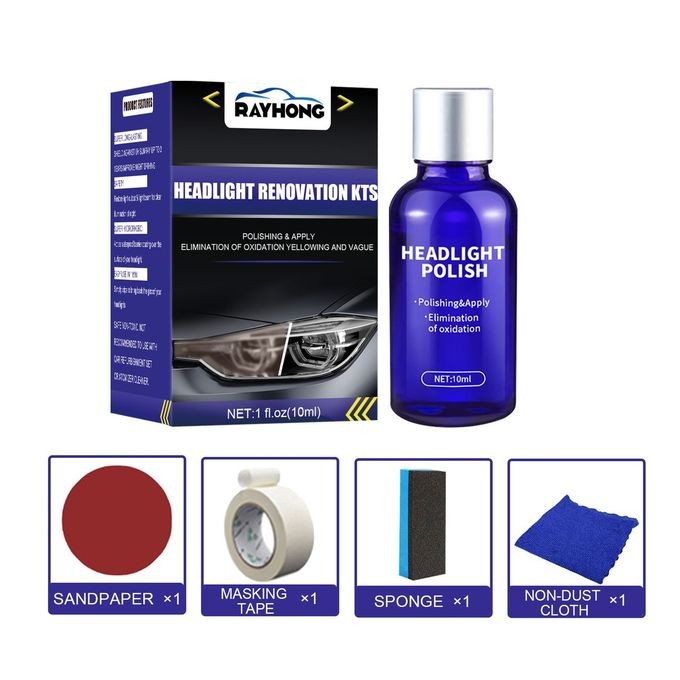 Full Set Headlight Renovation Kits